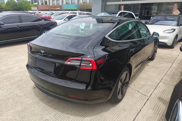 Used Tesla Model 3 2020 Standard Range Rear-Wheel Drive Upgraded Version Rear Right 45 Deg