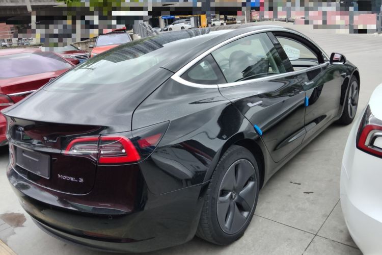 Used Tesla Model 3 2020 Revised Version Standard Range Rear-Wheel Drive – Upgraded Edition Rear Right 45 Deg