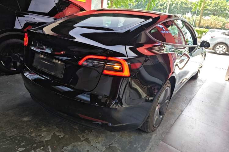 Used Tesla Model 3 2020 Revised Version Standard Range Rear-Wheel Drive – Upgraded Edition Rear Right 45 Deg