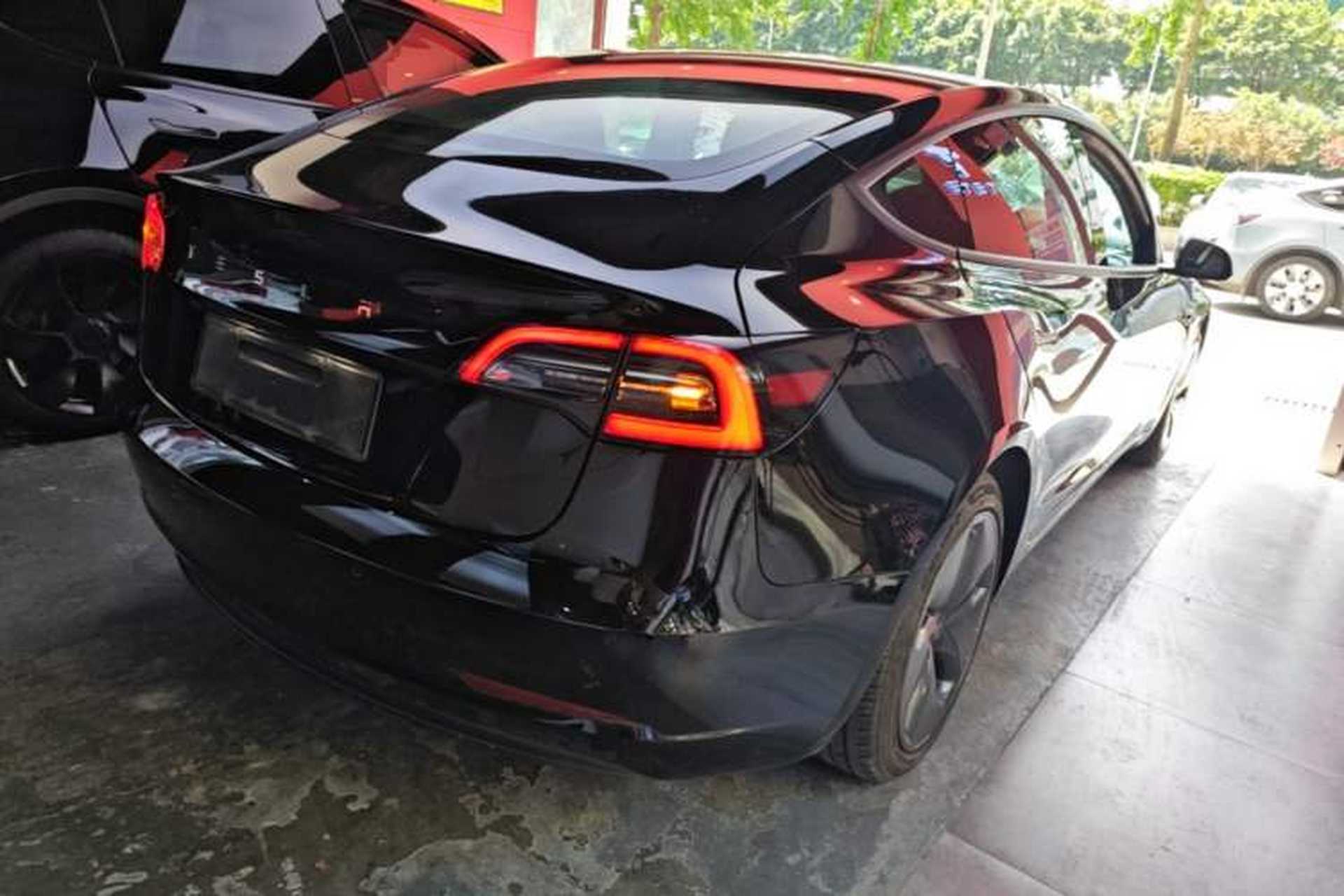 Used Tesla Model 3 2020 Revised Version Standard Range Rear-Wheel Drive – Upgraded Edition Rear Right 45 Deg