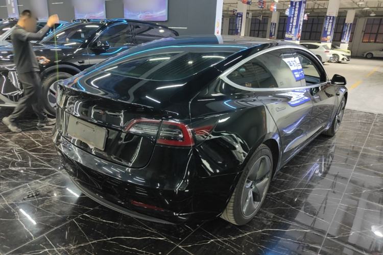 Used Tesla Model 3 2020 Revised Version Standard Range Rear-Wheel Drive – Upgraded Edition Rear Right 45 Deg