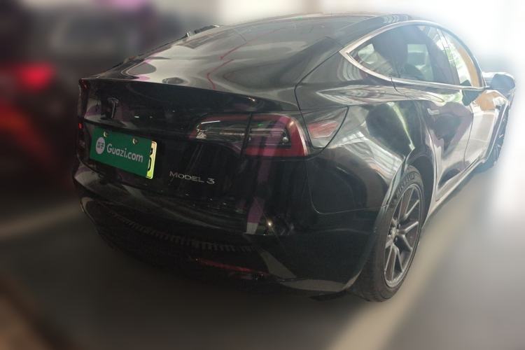 Used Tesla Model 3 2020 Standard Range Rear-Wheel Drive Upgraded Version Rear Right 45 Deg