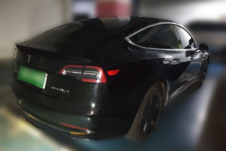 Used Tesla Model 3 2020 Refreshed Version Long-Range Rear-Wheel Drive Rear Right 45 Deg