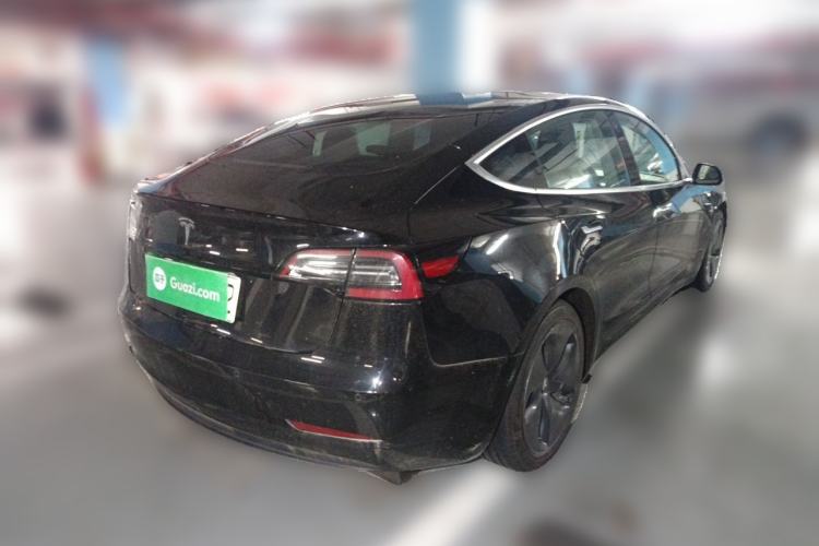 Used Tesla Model 3 2020 Standard Range Rear-Wheel Drive Upgraded Version Rear Right 45 Deg