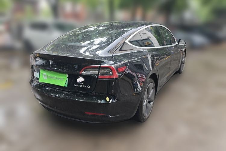 Used Tesla Model 3 2020 Standard Range Rear-Wheel Drive Upgraded Version Rear Right 45 Deg