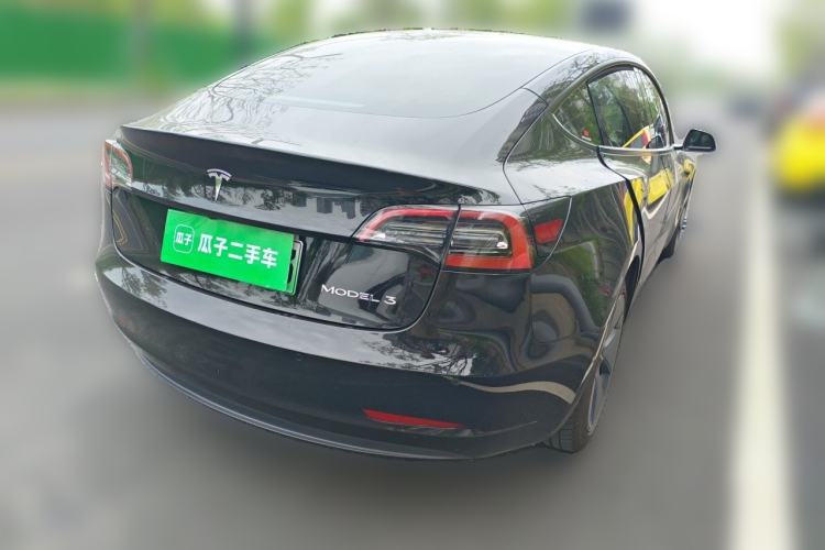 Used Tesla Model 3 2020 Refreshed Version Long-Range Rear-Wheel Drive Rear Right 45 Deg