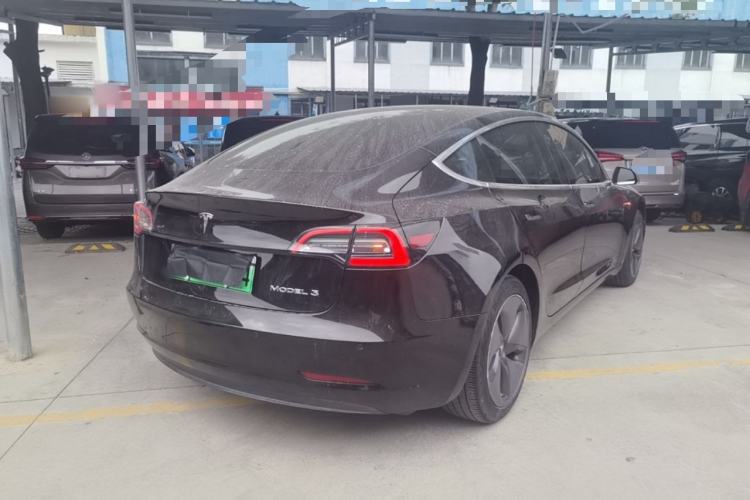 Used Tesla Model 3 2020 Standard Range Rear-Wheel Drive Upgraded Version Rear Right 45 Deg