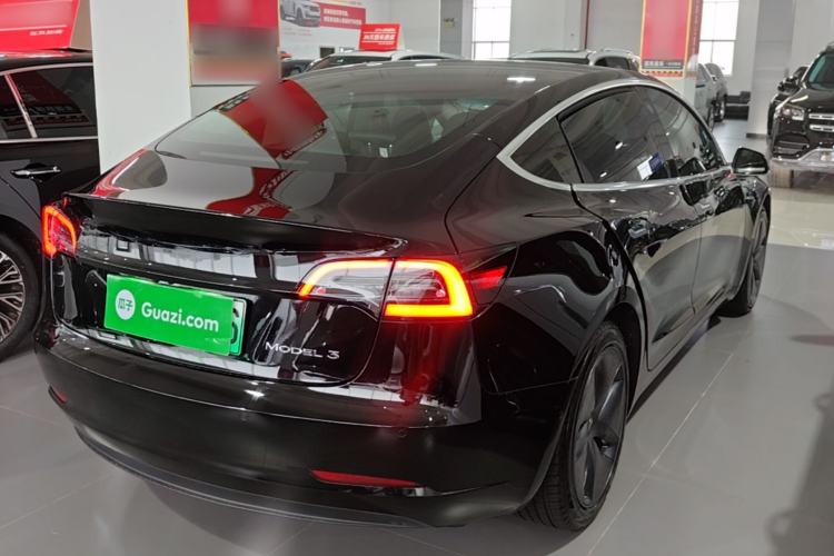 Used Tesla Model 3 2020 Revised Version Standard Range Rear-Wheel Drive – Upgraded Edition Rear Right 45 Deg