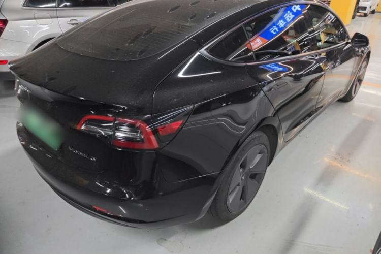 Used Tesla Model 3 2020 Standard Range Rear-Wheel Drive Upgraded Version Rear Right 45 Deg