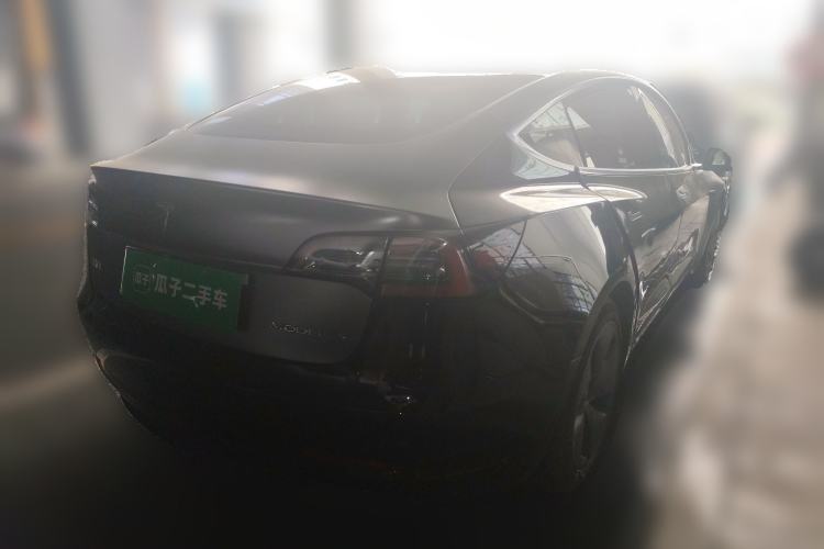 Used Tesla Model 3 2020 Standard Range Rear-Wheel Drive Upgraded Version Rear Right 45 Deg