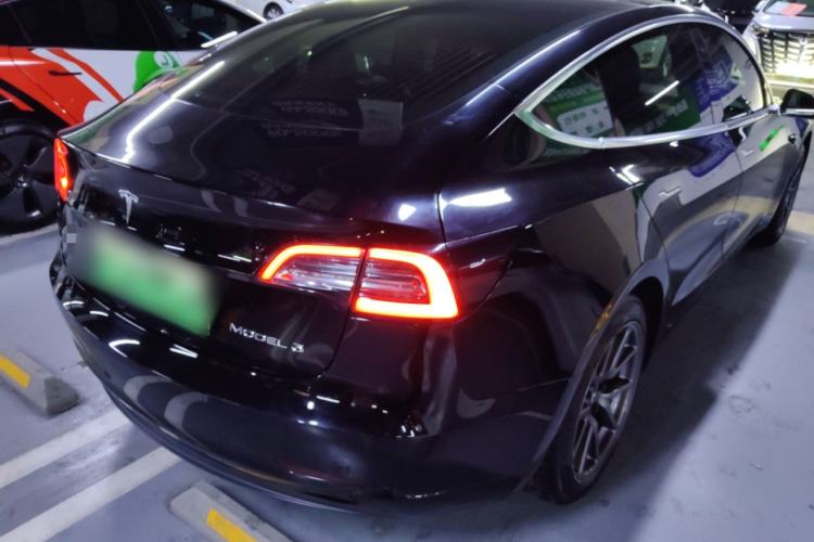 Used Tesla Model 3 2020 Standard Range Rear-Wheel Drive Upgraded Version Rear Right 45 Deg