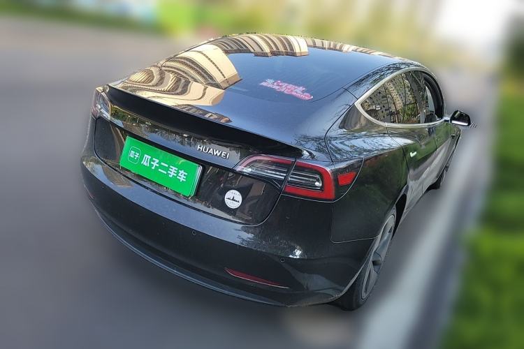 Used Tesla Model 3 2020 Revised Version Standard Range Rear-Wheel Drive – Upgraded Edition Rear Right 45 Deg