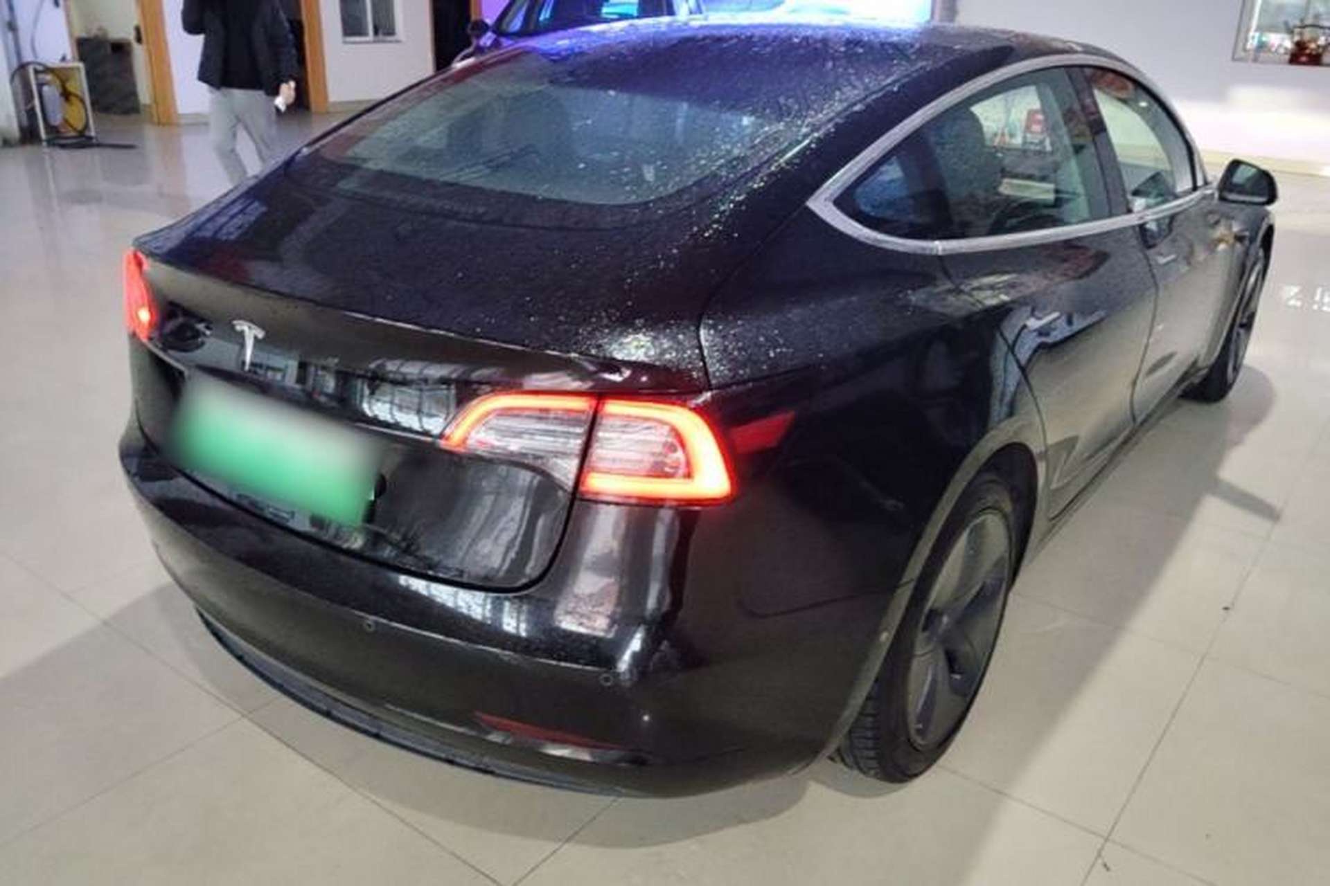 Used Tesla Model 3 2020 Refreshed Version Long-Range Rear-Wheel Drive Rear Right 45 Deg