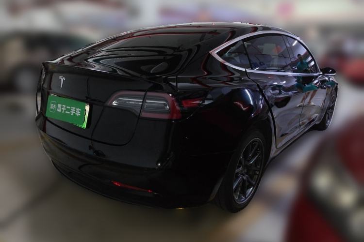 Used Tesla Model 3 2020 Standard Range Rear-Wheel Drive Upgraded Version Rear Right 45 Deg