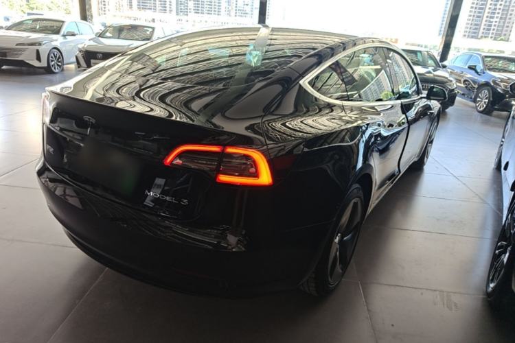 Used Tesla Model 3 2020 Standard Range Rear-Wheel Drive Upgraded Version Rear Right 45 Deg
