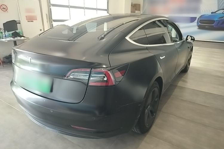 Used Tesla Model 3 2020 Refreshed Version Long-Range Rear-Wheel Drive Rear Right 45 Deg