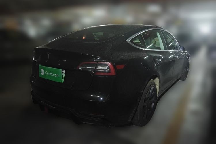Used Tesla Model 3 2020 Refreshed Version Long-Range Rear-Wheel Drive Rear Right 45 Deg