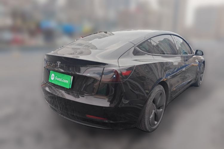 Used Tesla Model 3 2020 Standard Range Rear-Wheel Drive Upgraded Version Rear Right 45 Deg