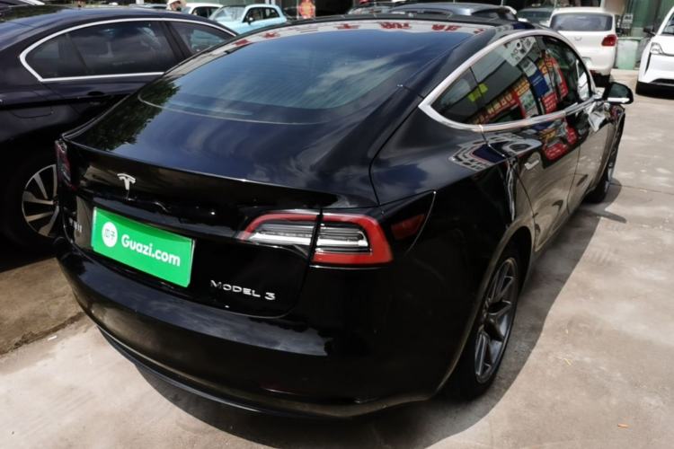 Used Tesla Model 3 2020 Standard Range Rear-Wheel Drive Upgraded Version Rear Right 45 Deg