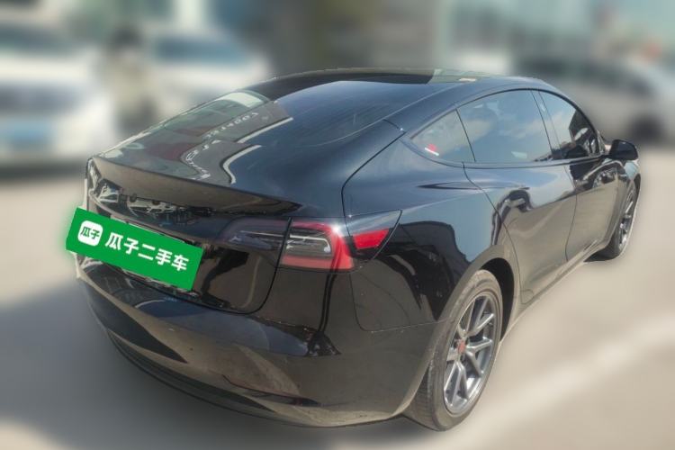 Used Tesla Model 3 2020 Standard Range Rear-Wheel Drive Upgraded Version Rear Right 45 Deg