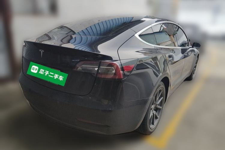 Used Tesla Model 3 2020 Standard Range Rear-Wheel Drive Upgraded Version Rear Right 45 Deg