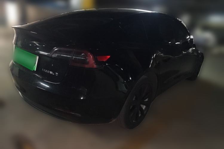 Used Tesla Model 3 2020 Standard Range Rear-Wheel Drive Upgraded Version Rear Right 45 Deg