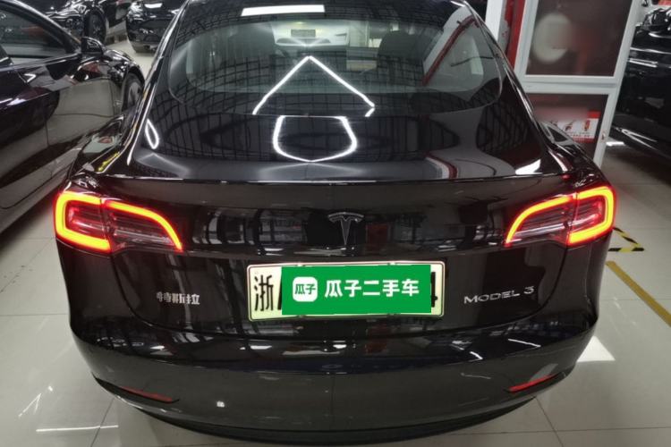 Used Tesla Model 3 2020 Long-Range Rear-Wheel-Drive Version Rear