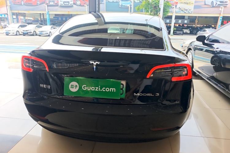 Used Tesla Model 3 2020 Long-Range Rear-Wheel-Drive Version Rear