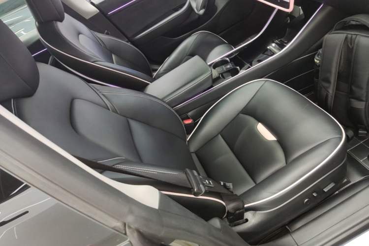 Used Tesla Model 3 2020 Standard Range Rear-Wheel Drive Upgraded Version Right Front Seat