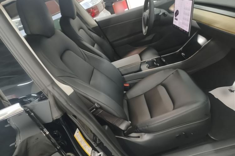 Used Tesla Model 3 2020 Long-Range Rear-Wheel-Drive Version Right Front Seat