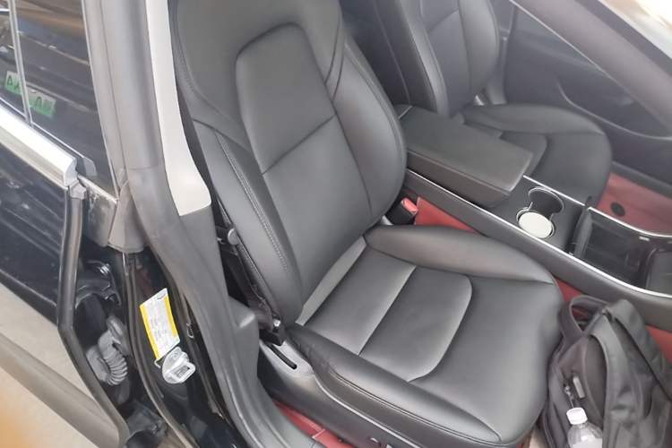 Used Tesla Model 3 2020 Standard Range Rear-Wheel Drive Upgraded Version Right Front Seat