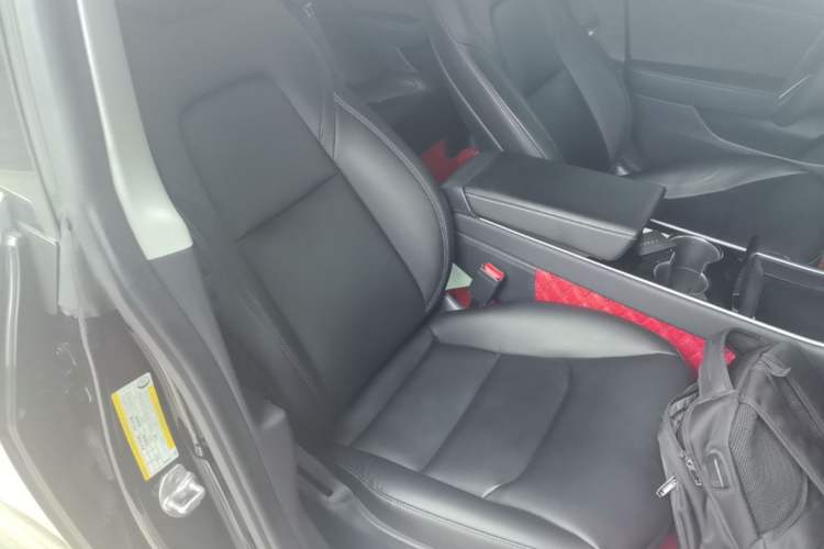 Used Tesla Model 3 2020 Standard Range Rear-Wheel Drive Upgraded Version Right Front Seat