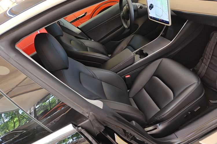 Used Tesla Model 3 2020 Standard Range Rear-Wheel Drive Upgraded Version Right Front Seat