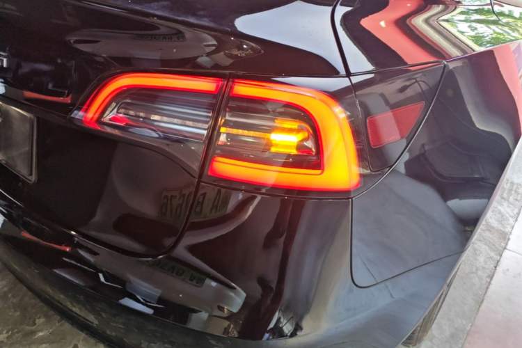 Used Tesla Model 3 2020 Revised Version Standard Range Rear-Wheel Drive – Upgraded Edition Right Rear Taillight