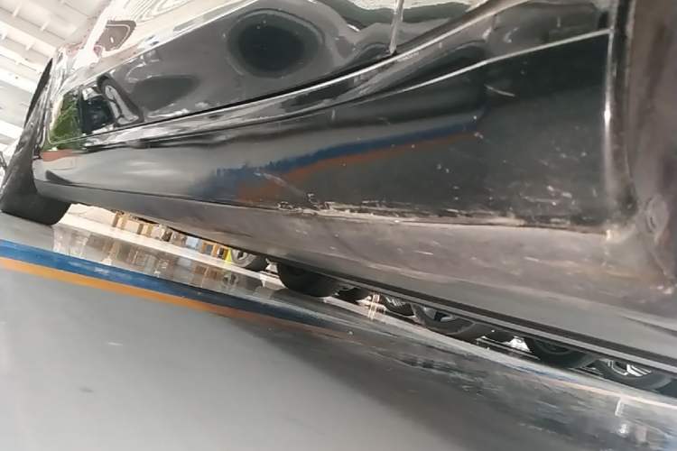 Used Tesla Model 3 2020 Standard Range Rear-Wheel Drive Upgraded Version Right Side Sill
