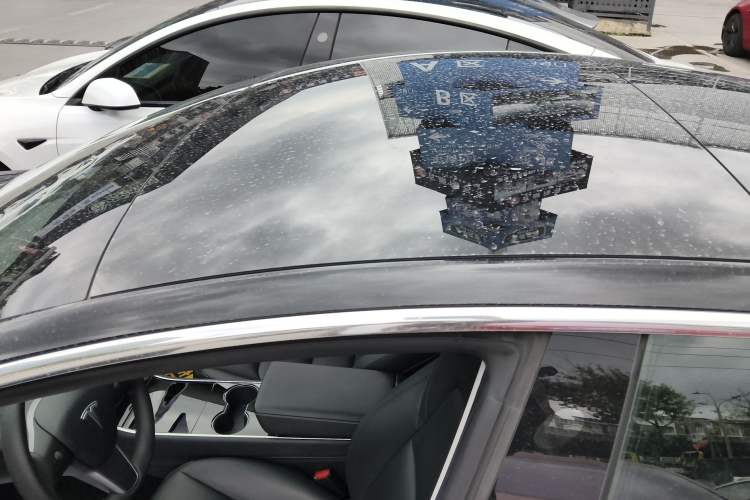 Used Tesla Model 3 2020 Revised Version Standard Range Rear-Wheel Drive – Upgraded Edition Roof