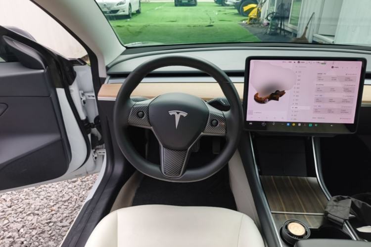 Used Tesla Model 3 2020 Standard Range Rear-Wheel Drive Upgraded Version Steering Wheel