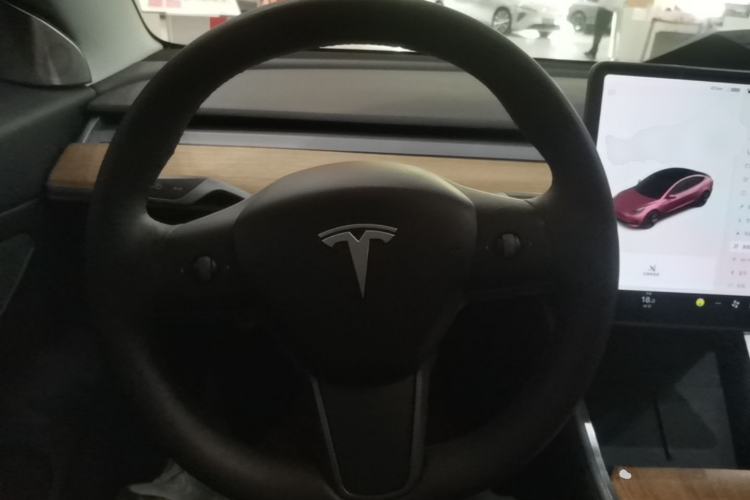 Used Tesla Model 3 2020 Standard Range Rear-Wheel Drive Upgraded Version Steering Wheel