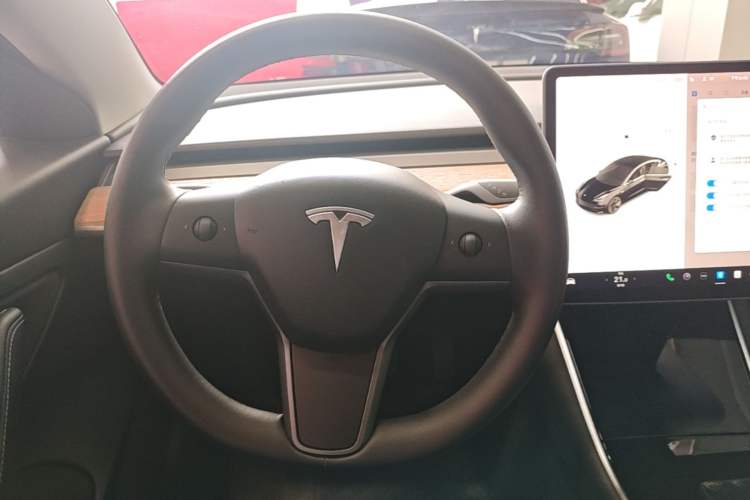 Used Tesla Model 3 2020 Refreshed Version Long-Range Rear-Wheel Drive Steering Wheel