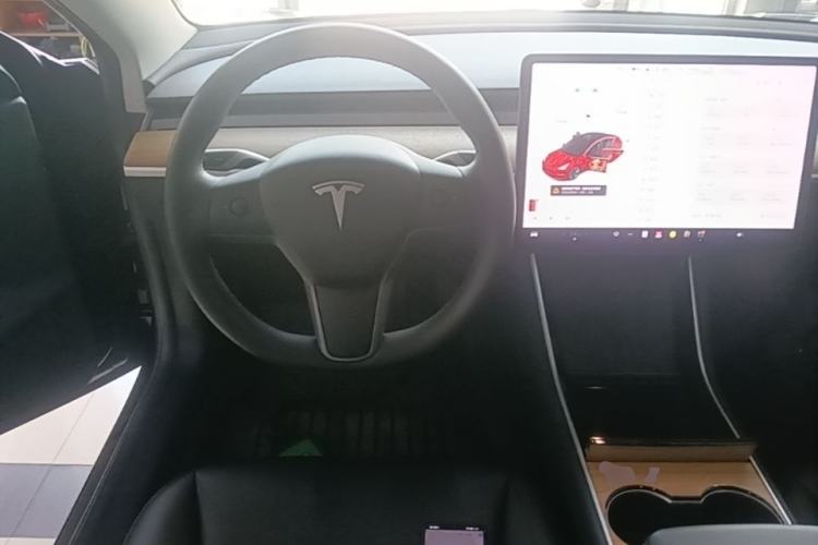 Used Tesla Model 3 2020 Refreshed Version Long-Range Rear-Wheel Drive Steering Wheel