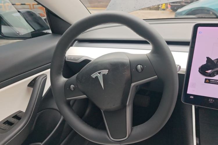 Used Tesla Model 3 2020 Refreshed Version Long-Range Rear-Wheel Drive Steering Wheel