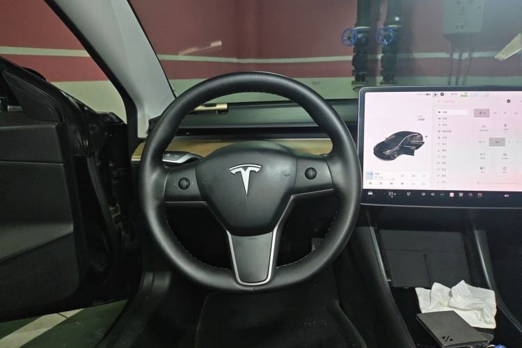 Used Tesla Model 3 2020 Standard Range Rear-Wheel Drive Upgraded Version Steering Wheel
