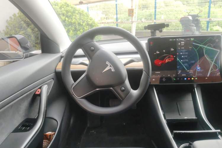 Used Tesla Model 3 2020 Standard Range Rear-Wheel Drive Upgraded Version Steering Wheel