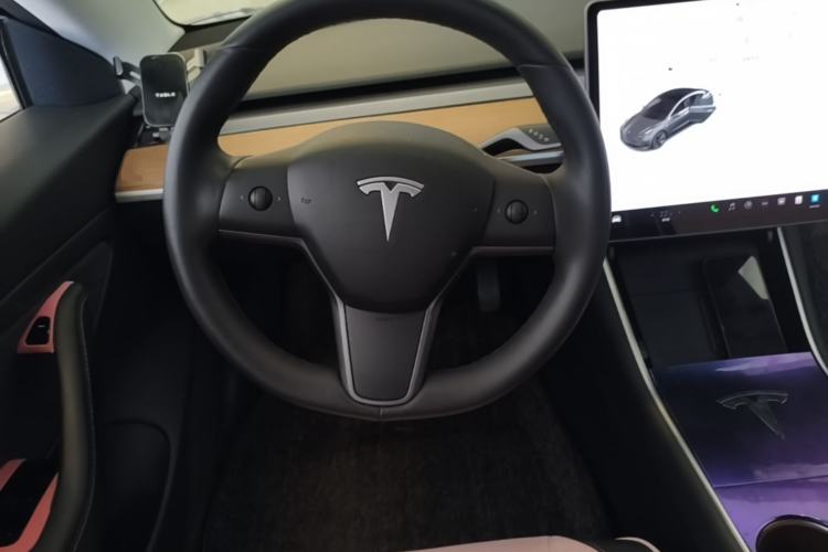 Used Tesla Model 3 2020 Refreshed Version Long-Range Rear-Wheel Drive Steering Wheel