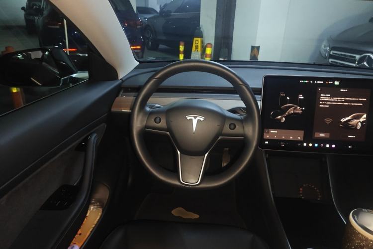 Used Tesla Model 3 2020 Standard Range Rear-Wheel Drive Upgraded Version Steering Wheel