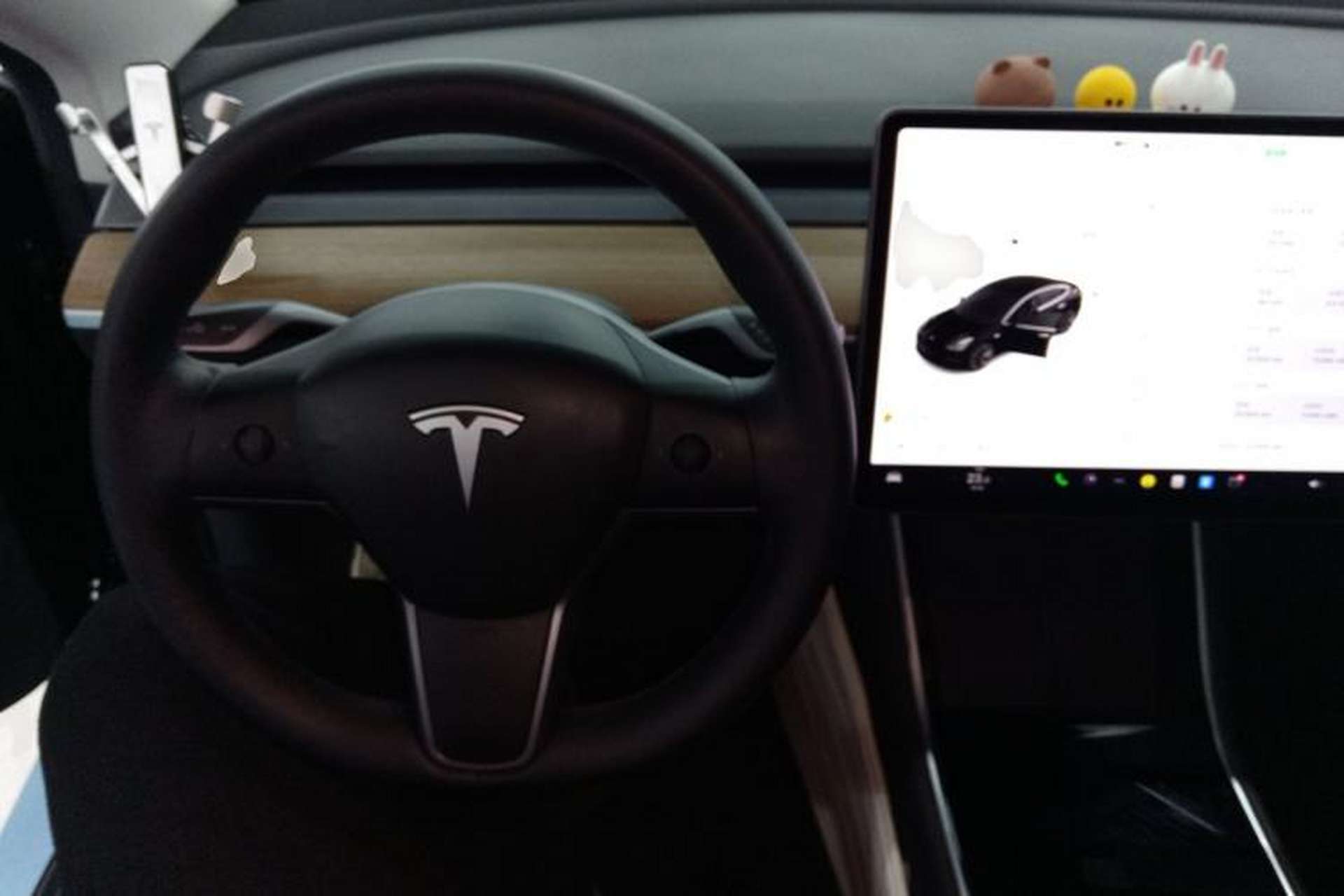 Used Tesla Model 3 2020 Standard Range Rear-Wheel Drive Upgraded Version Steering Wheel