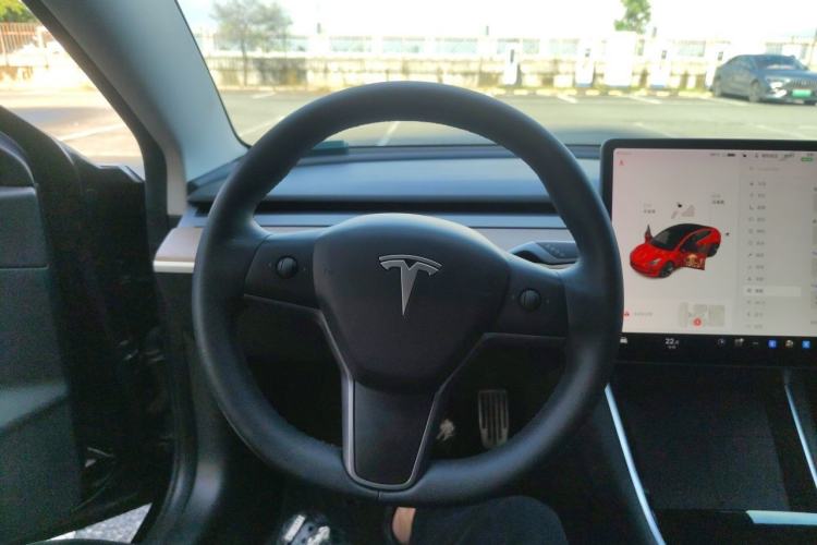 Used Tesla Model 3 2020 Revised Version Standard Range Rear-Wheel Drive – Upgraded Edition Steering Wheel