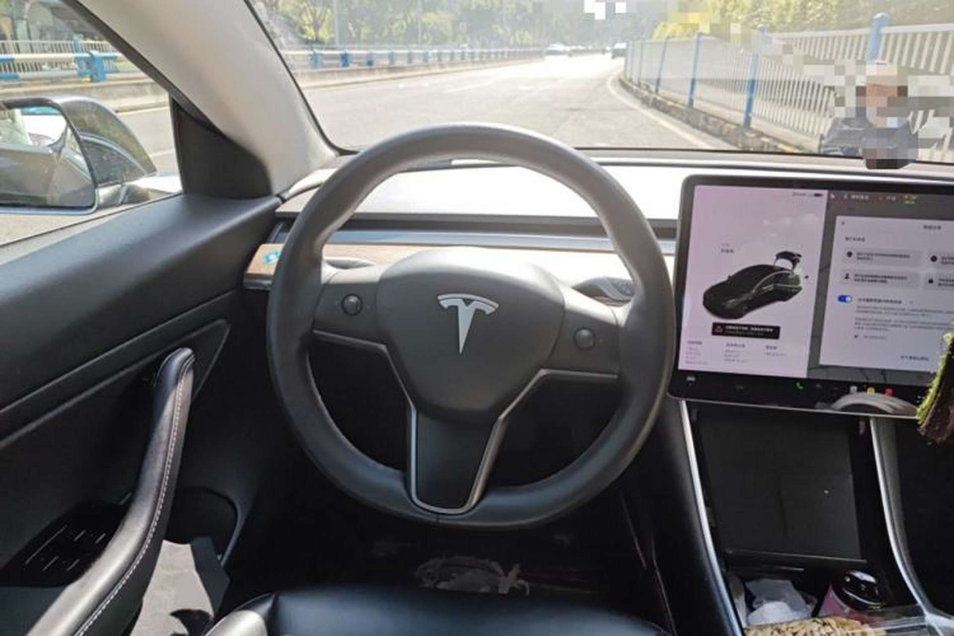 Used Tesla Model 3 2020 Standard Range Rear-Wheel Drive Upgraded Version Steering Wheel
