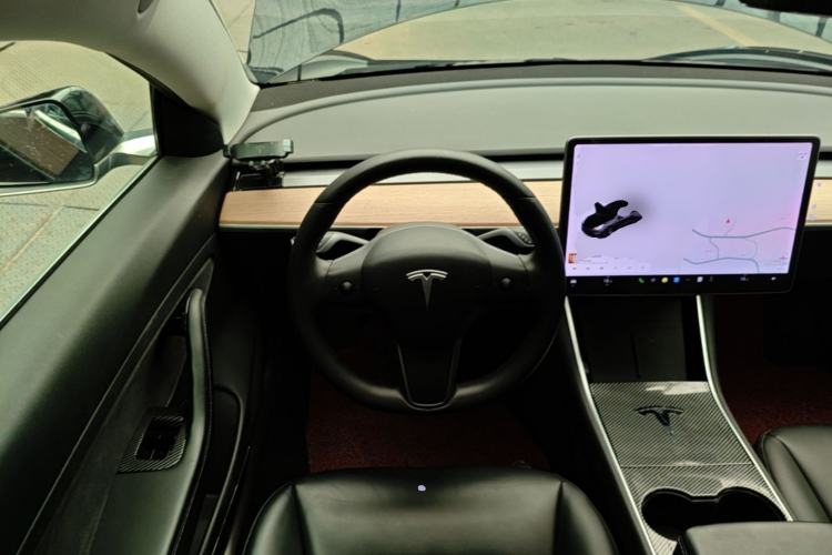 Used Tesla Model 3 2020 Standard Range Rear-Wheel Drive Upgraded Version Steering Wheel
