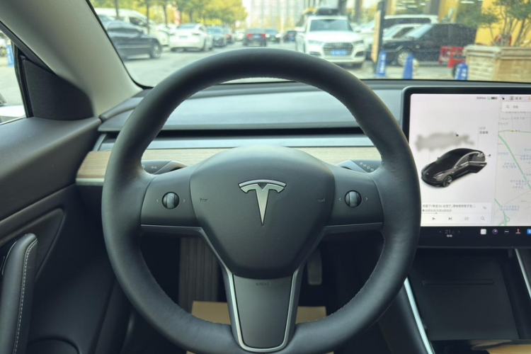 Used Tesla Model 3 2020 Standard Range Rear-Wheel Drive Upgraded Version Steering Wheel